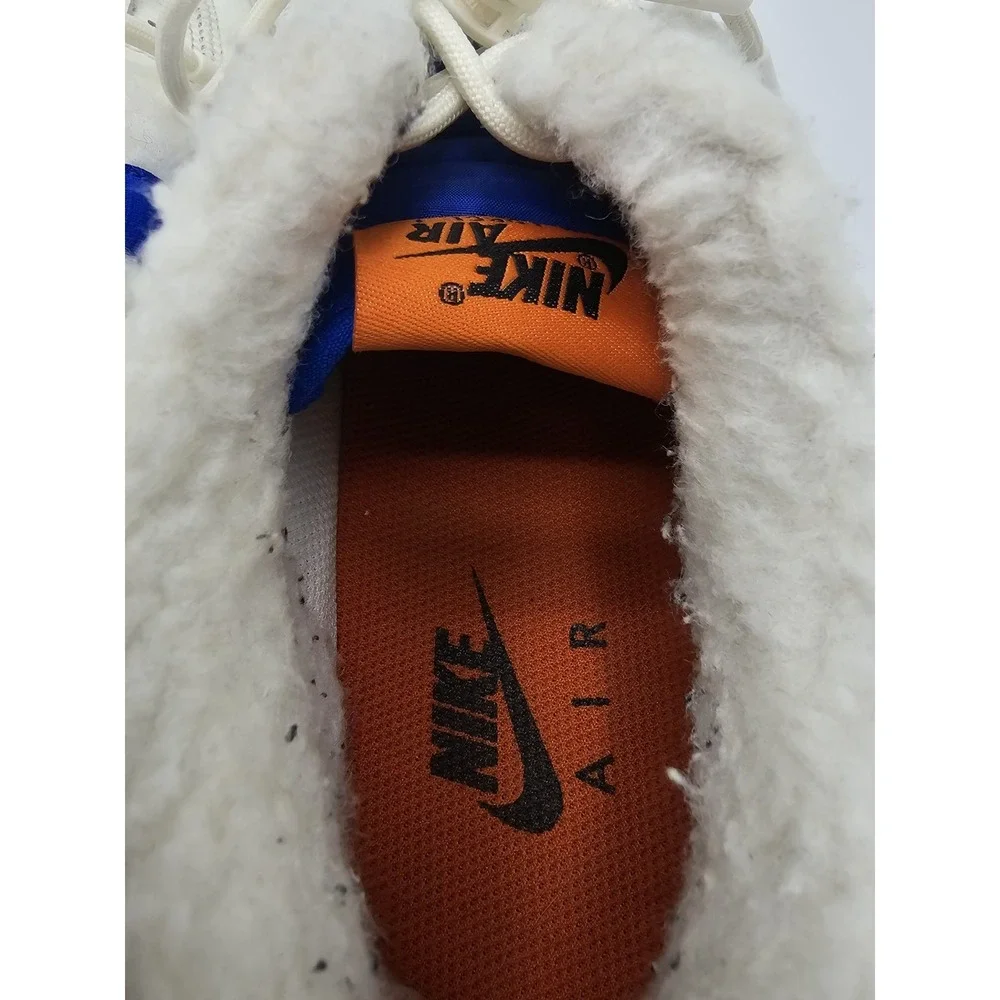 Nike Air Force 1 '07 Low Sherpa Fleece Sail Racer Coconut Women's 7.5 DO6680 100